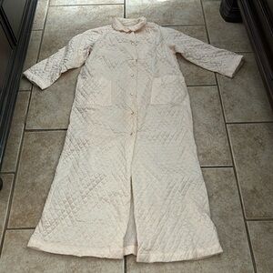 Vintage Katz Pink Peach House Coat
